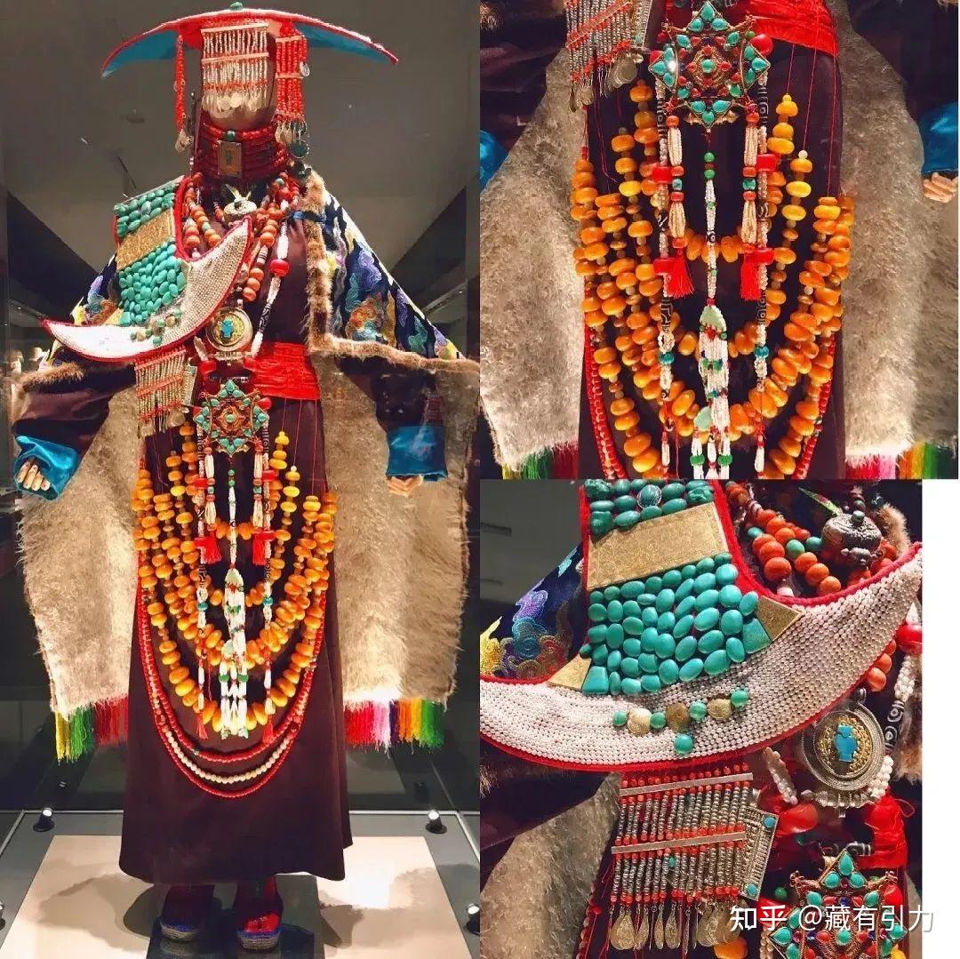 藏族小姑娘的項鏈由珊瑚、松耳石、嘎吾、天珠等組成，寄託了父母對孩子的美好祝願。-三江源地区文化-图片