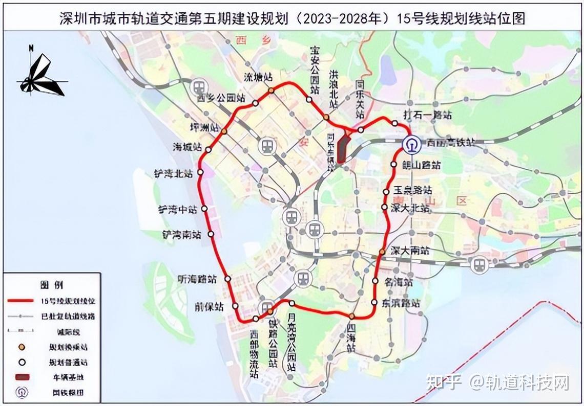 深圳地铁24号线规划图片