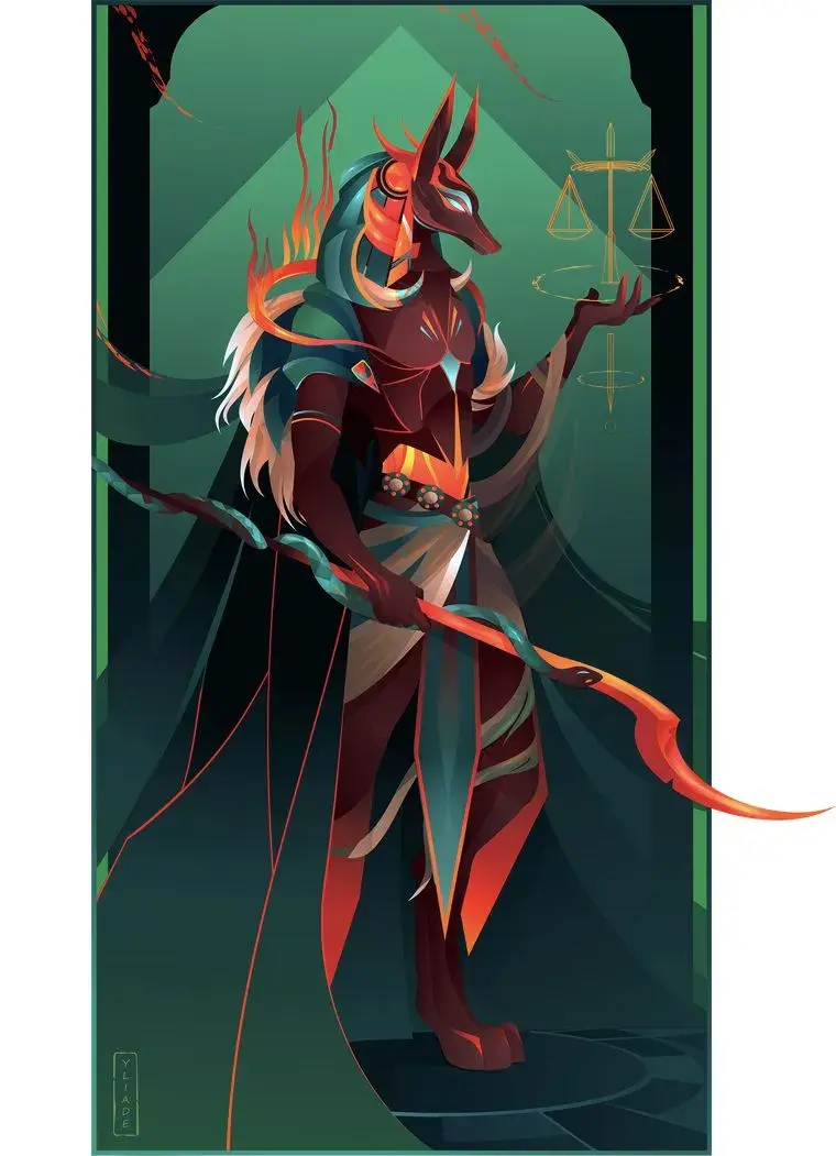 这些埃及众神插画,展现异域神话色彩 - 知乎