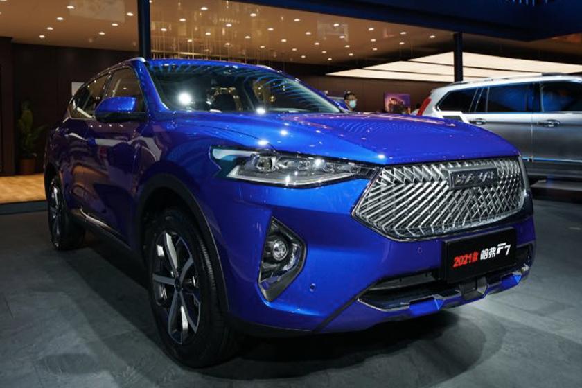 智能化升级才是重头戏实拍2021款哈弗f7f7x