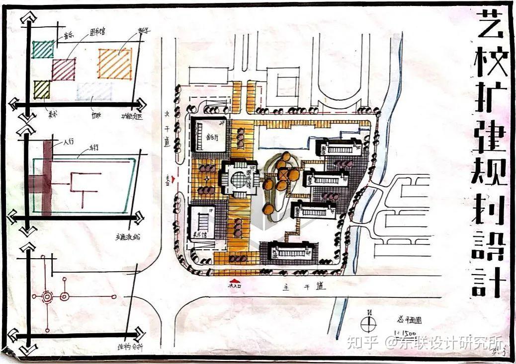 東大建築考研小講堂12丨快題解析校園規劃設計