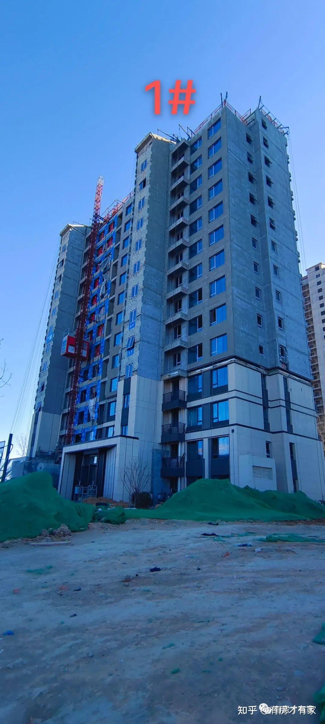 华樾国际一期房家2022年1月21日六次实地踩盘播报施工进度