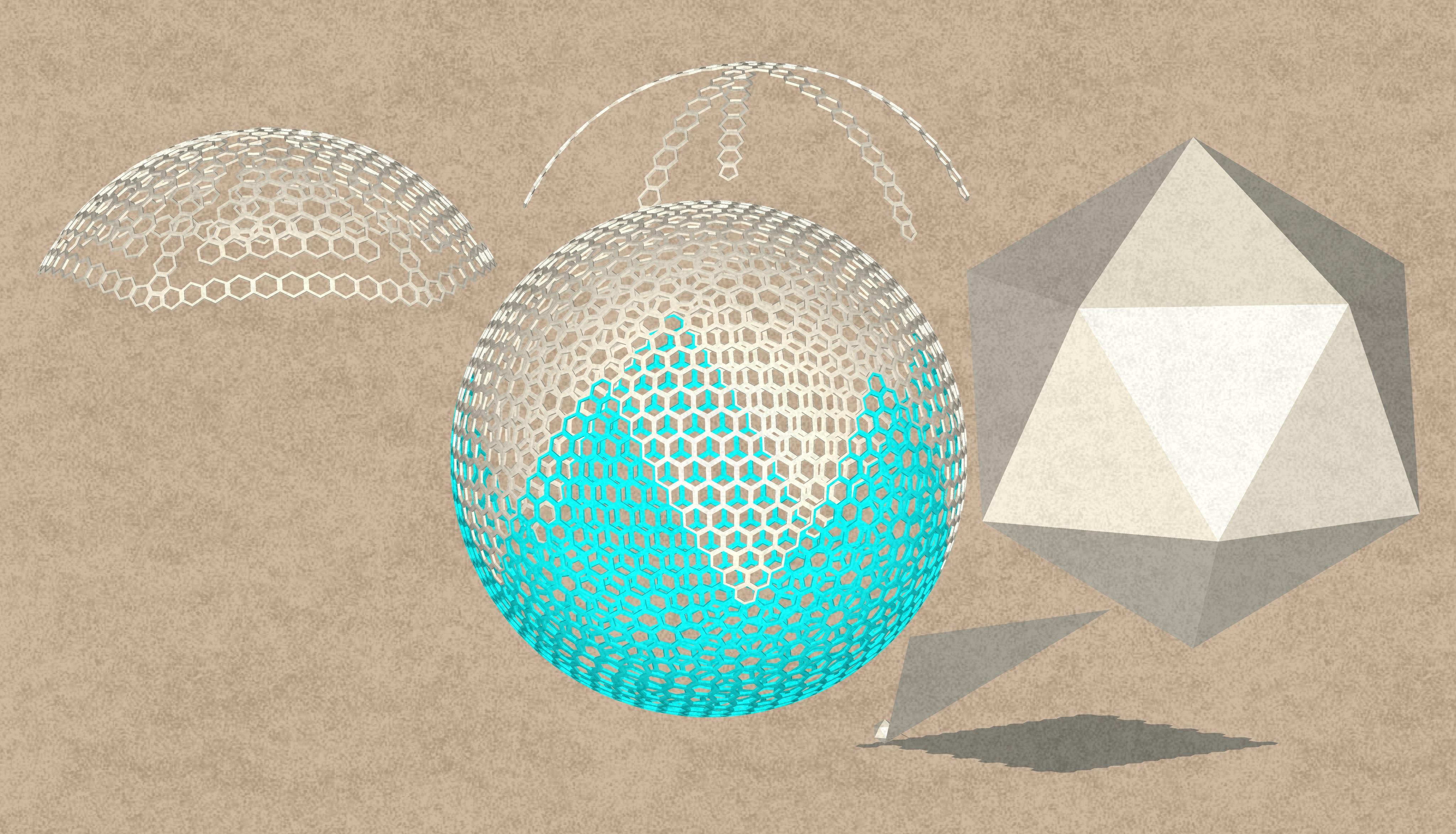 su小打小造三m0型戈德堡多面体