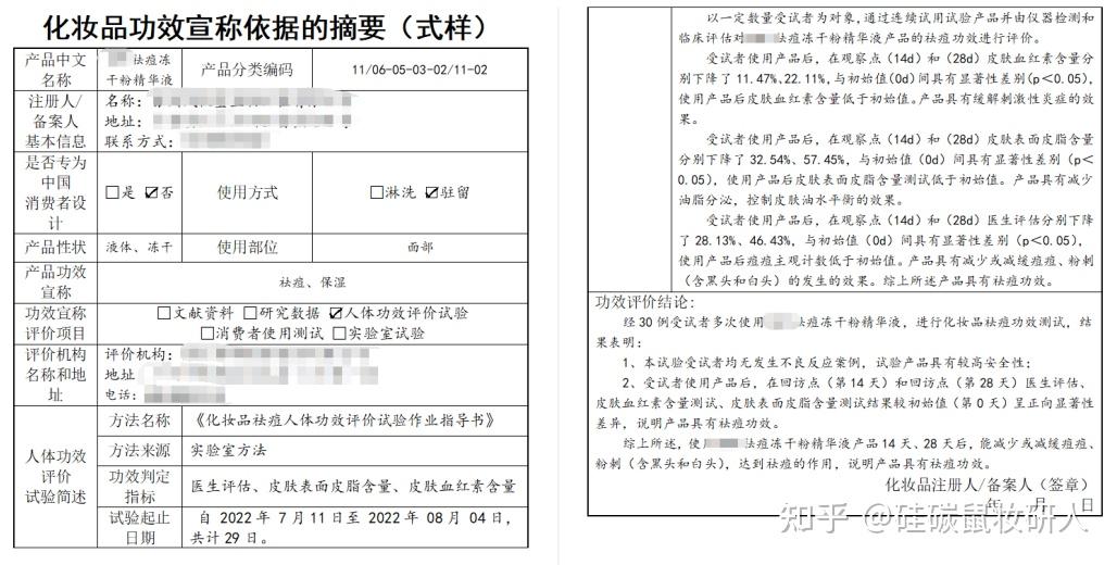 新规下化妆品功效宣称要点总结 - 知乎