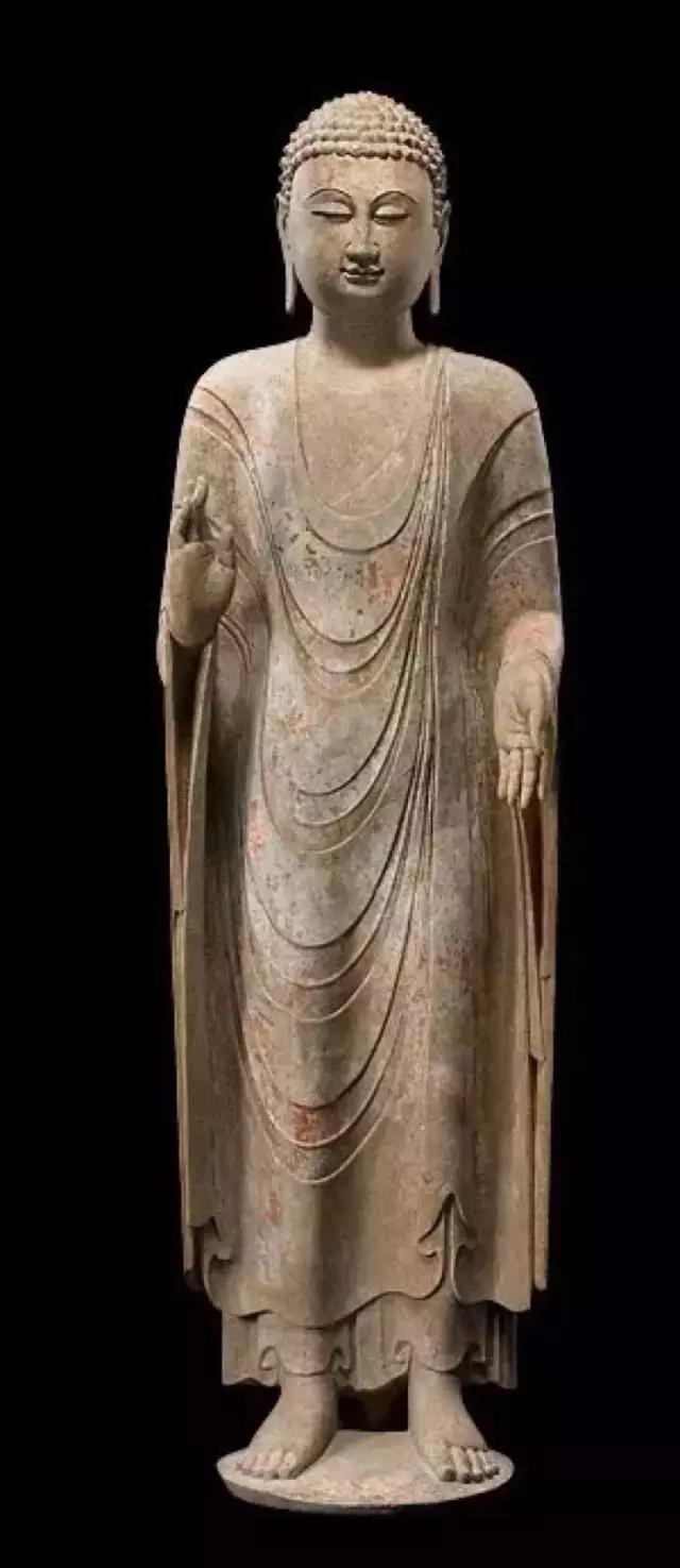 人文综合北齐佛像美到极致