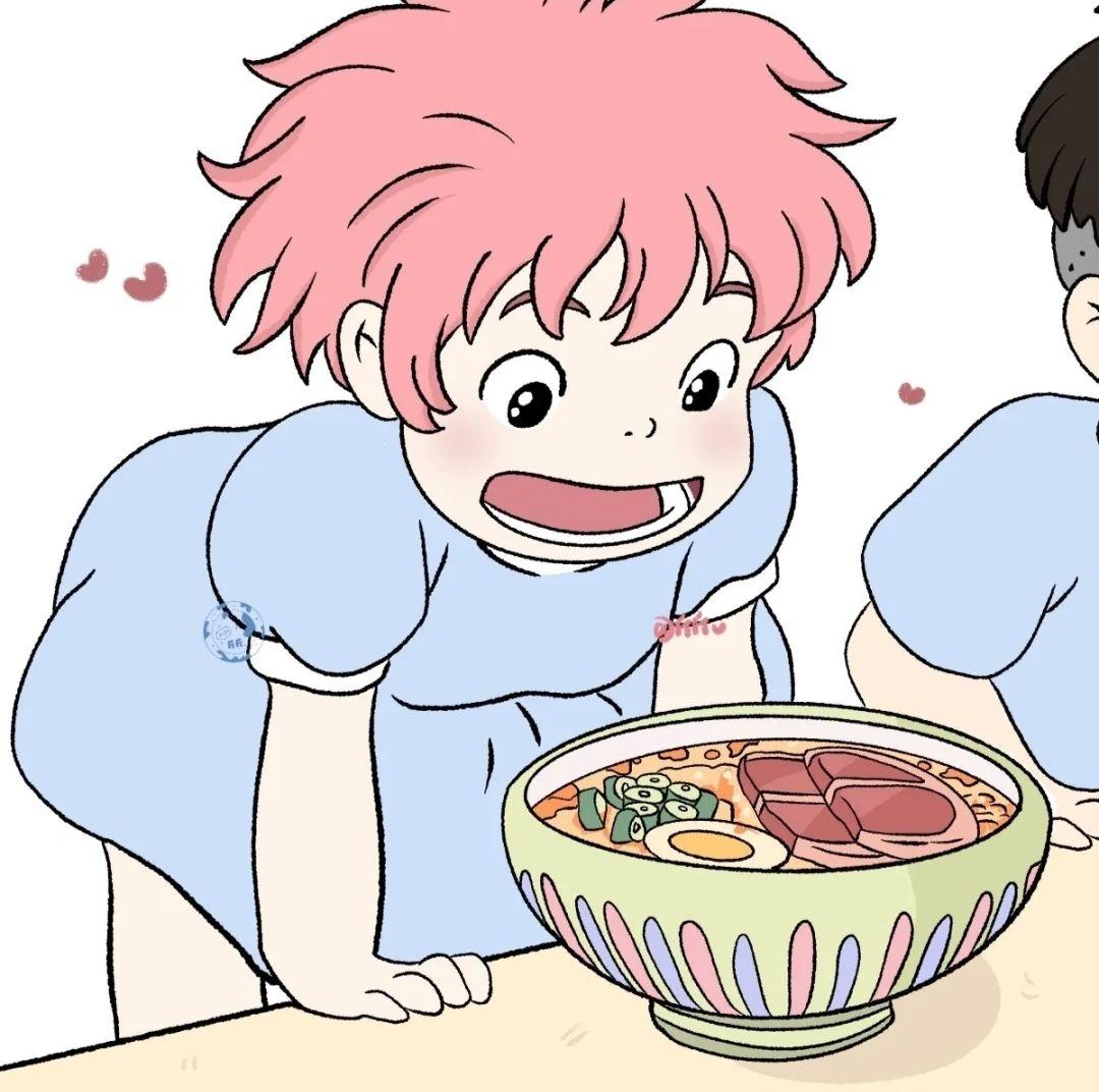 微信qq小众可爱浪漫手绘插画情头