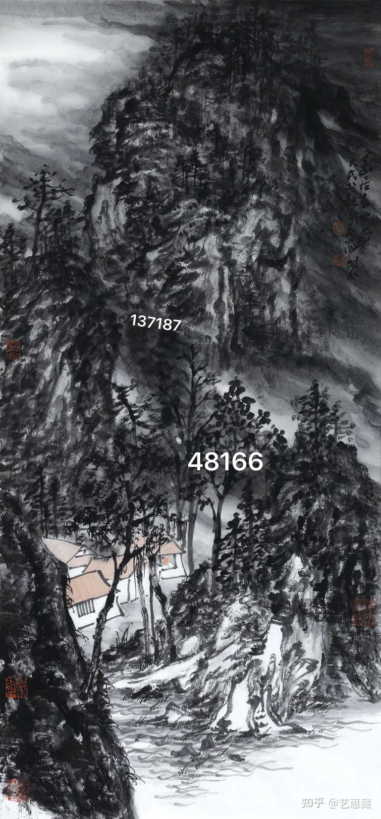 王石帆山水画价格