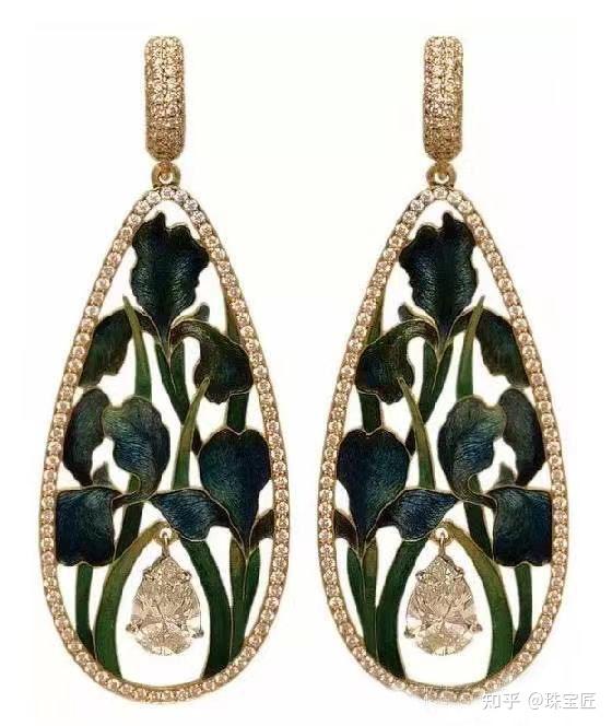 征服蒂芙尼梵高莫奈的缪斯24款象征法国皇权的鸢尾花珠宝美到犯规