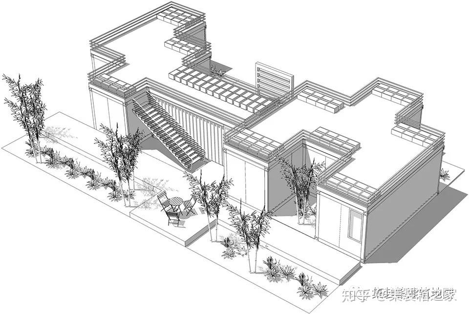 集装箱建筑地图北京行