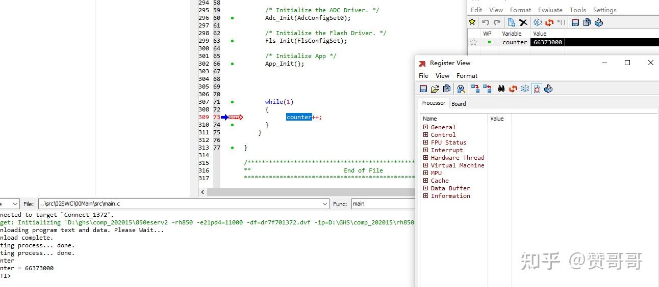 使用GHS和Renesas E2调试RH850 1372 - 知乎