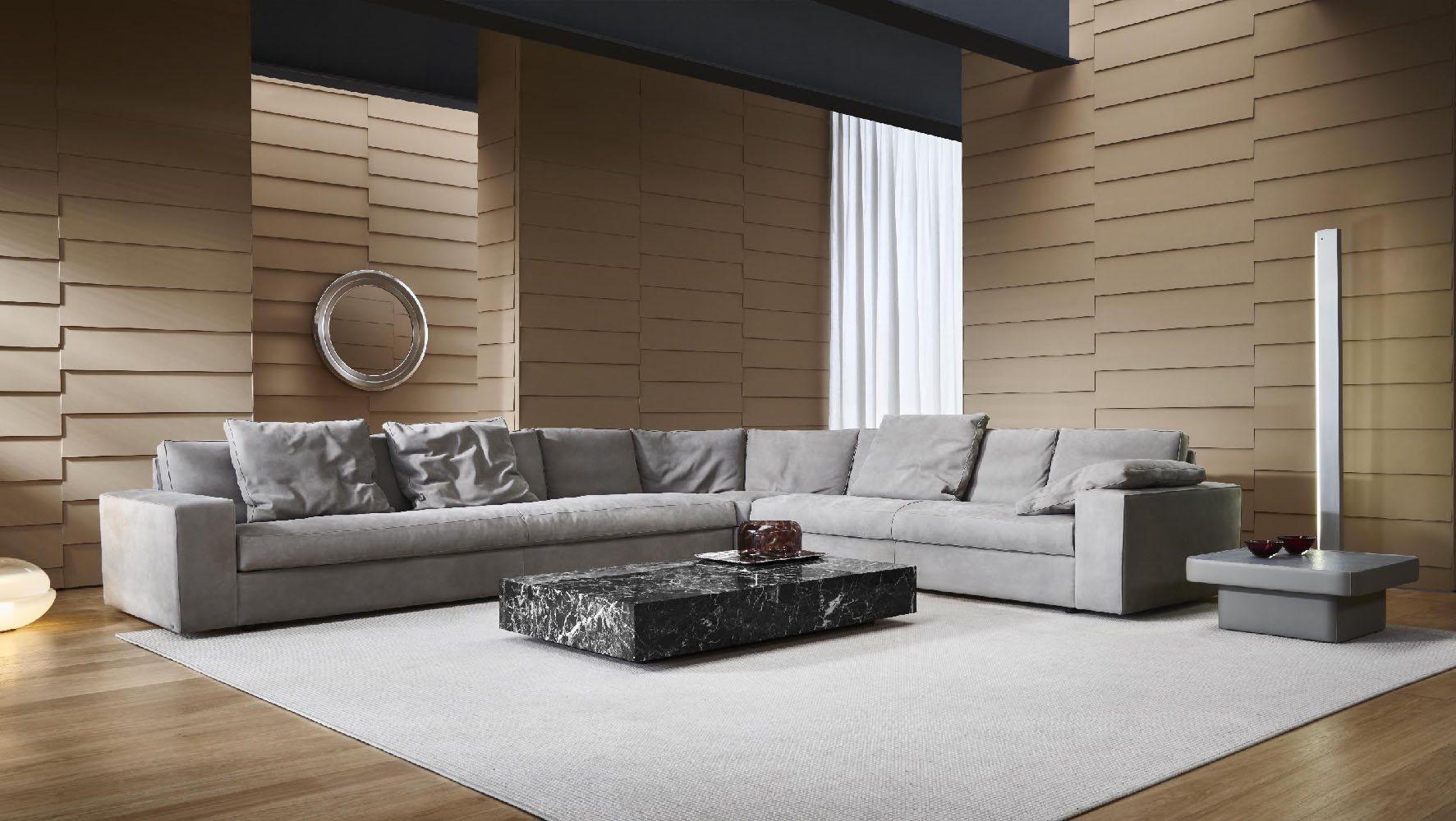 mascheroni沙发产自意大利现代客厅中三个必不可少的绝佳选择