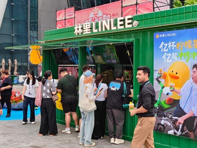 以「茶」为媒香飘全球，LINLEE林里亮相第 139 届广交会美食嘉年华 - 知乎
