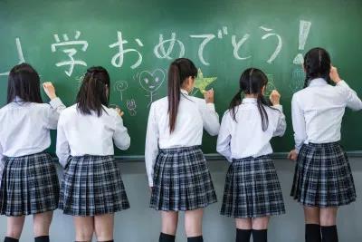 樱花树下的日本入学式 知乎