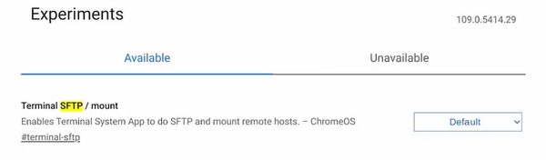 Chrome OS 109 将在终端加入 SFTP 协议 - 知乎