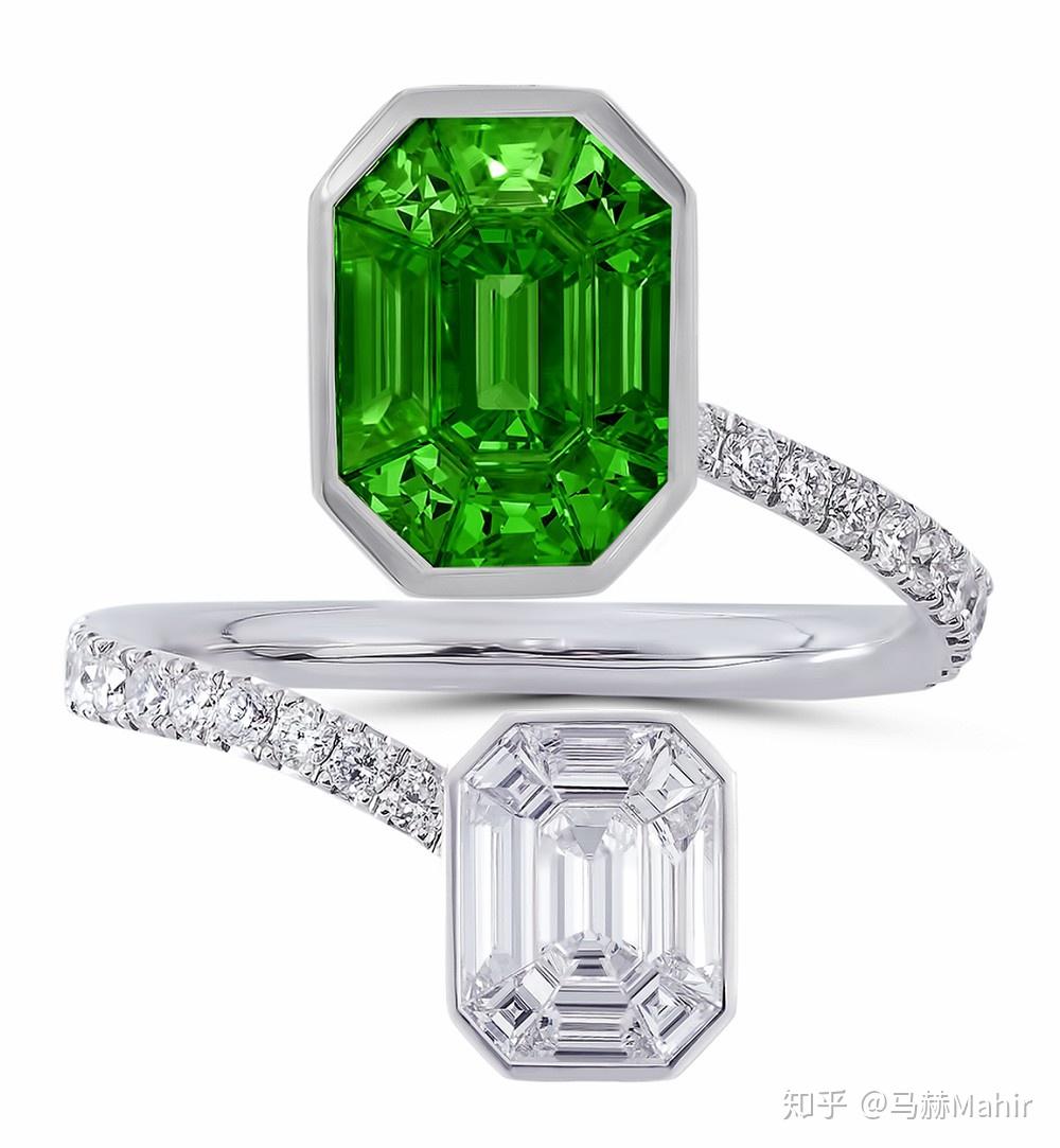 绿色蓝宝石