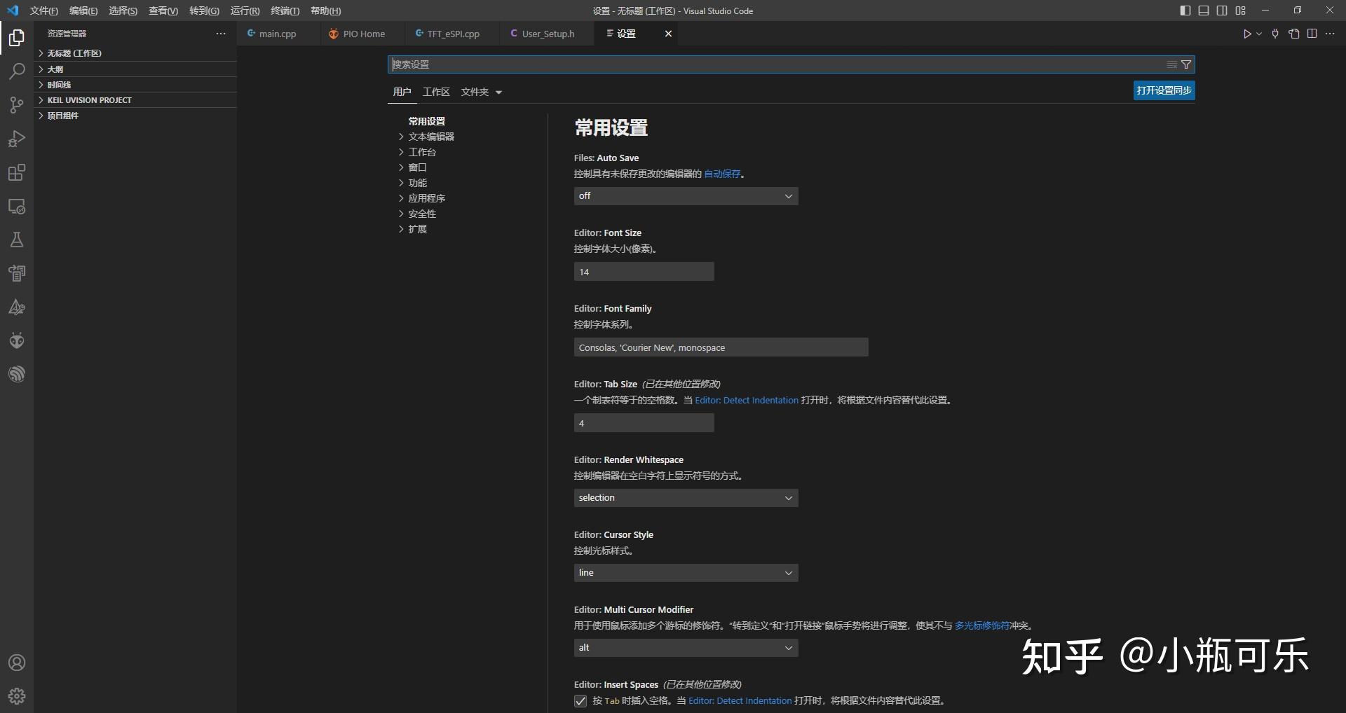 Esp32 tft espi tft vscode platformio 