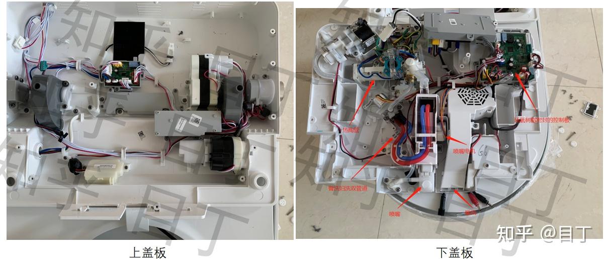 智能马桶电磁阀拆解图图片