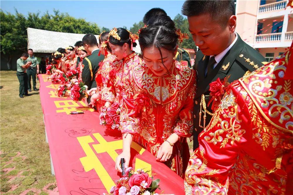 陆军部队集体婚礼来袭 - 知乎