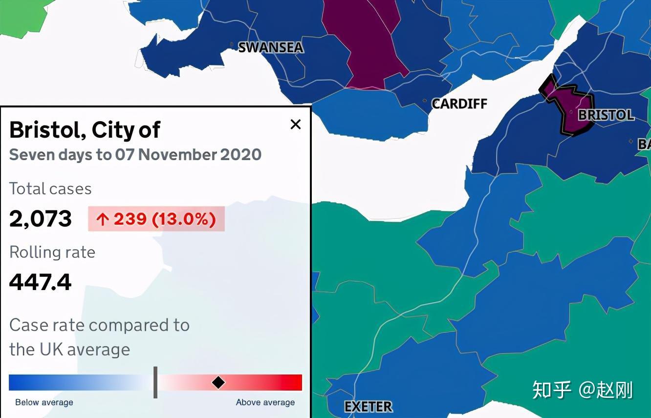 图解英国热门大学所在30个区域疫情形势对留学的影响!