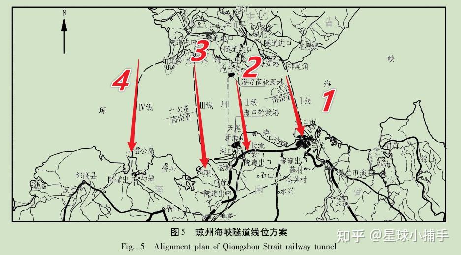 琼州海峡为什么没有建跨海通道?从地理角度看看 - 知乎