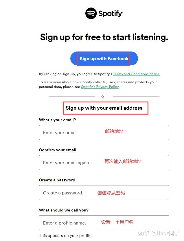 (2023详细教程)怎么注册spotify | spotify手机注册流程 - 知乎