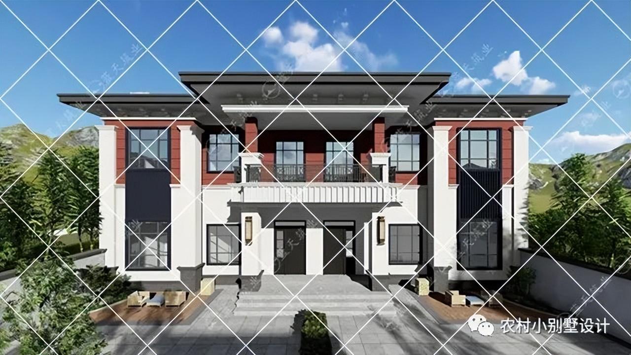 兄弟双拼别墅怎么建比较划算,24套农村双拼自建房别墅省钱又有面子 - 知乎