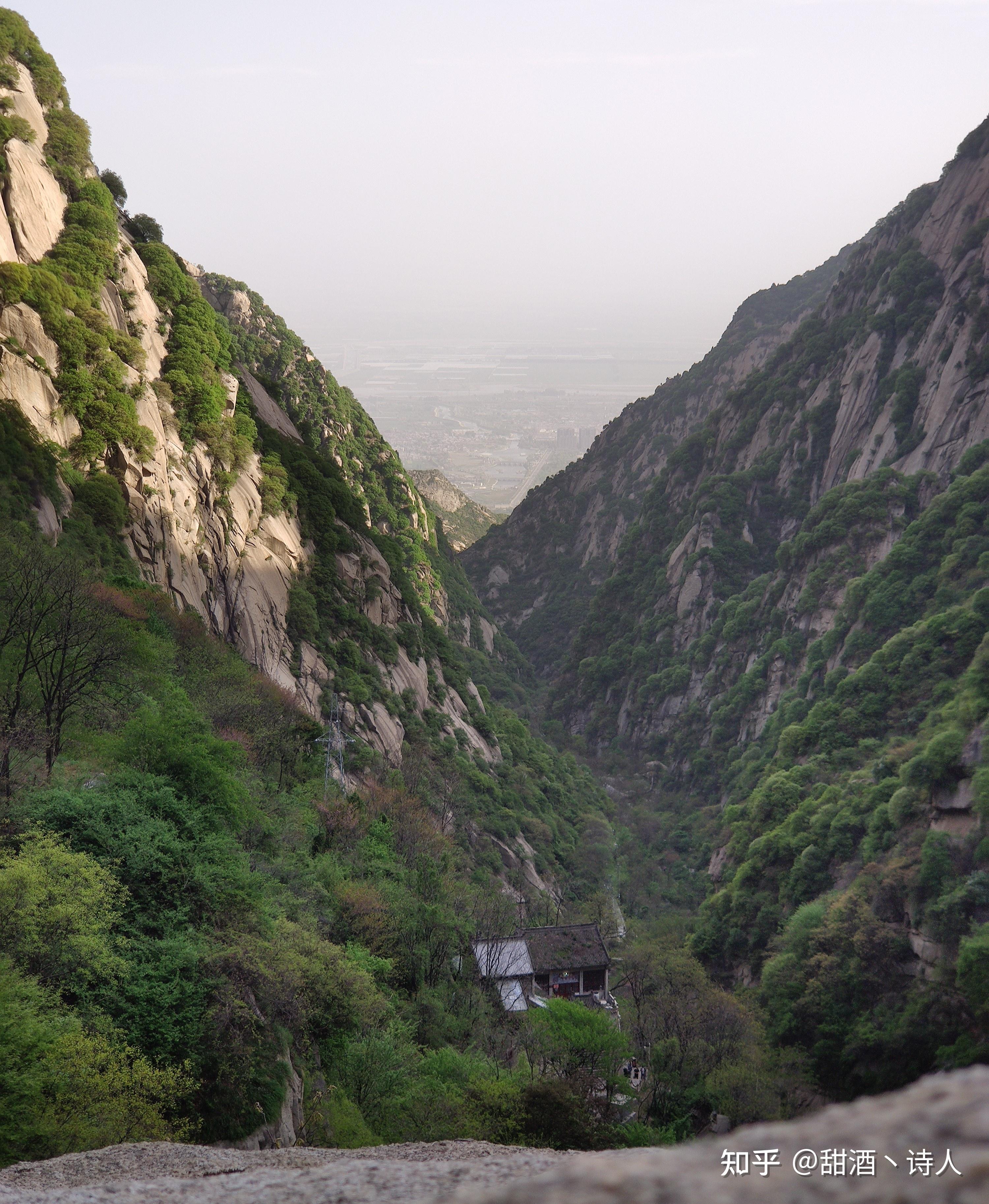 华山一日游(日爬:徒步北上缆车西下)