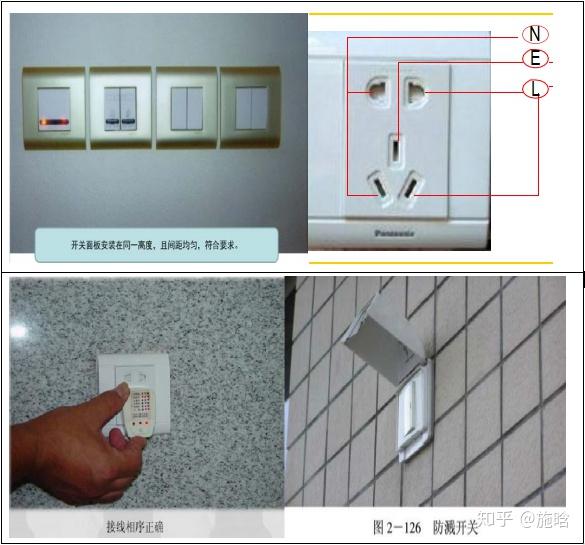 建筑安装-配电箱、开关、插座、灯具安装要求及做法~~~（图文并茂+实例讲解） - 知乎