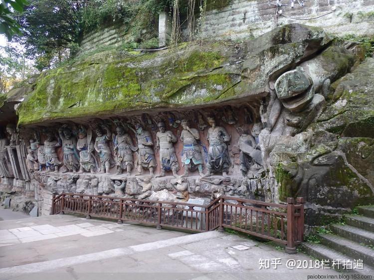 大足宝顶山石刻小佛湾圆觉洞