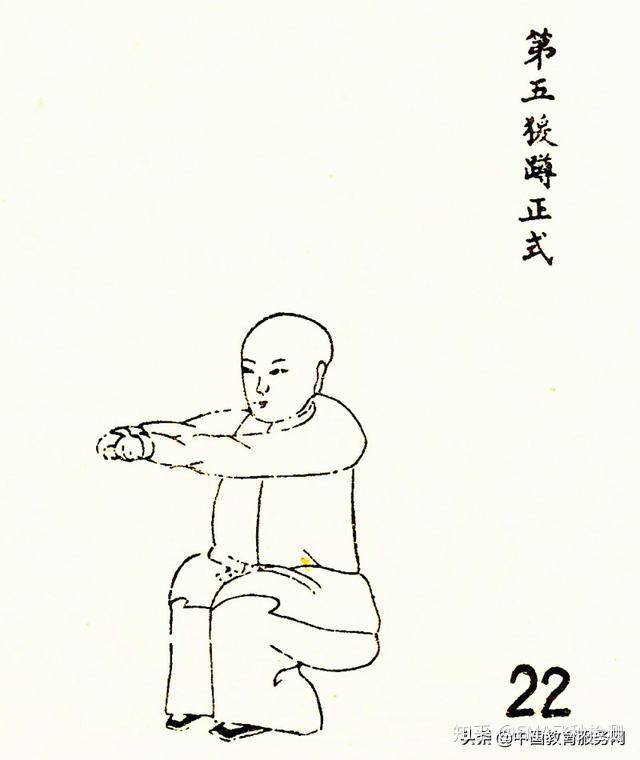 清代孤本八段锦坐立功图诀