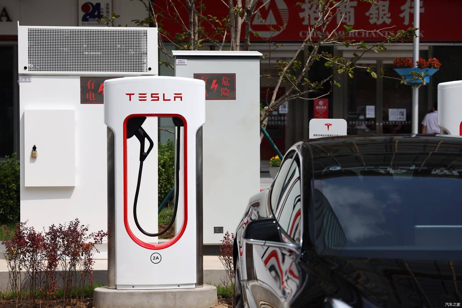充电15分钟续航250km北京首座特斯拉v3超充站落成