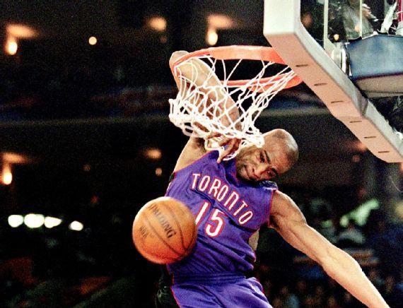 "前猛龙球员布奇-卡特说,"你总是会选择这三个:j博士在丹佛的罚球线