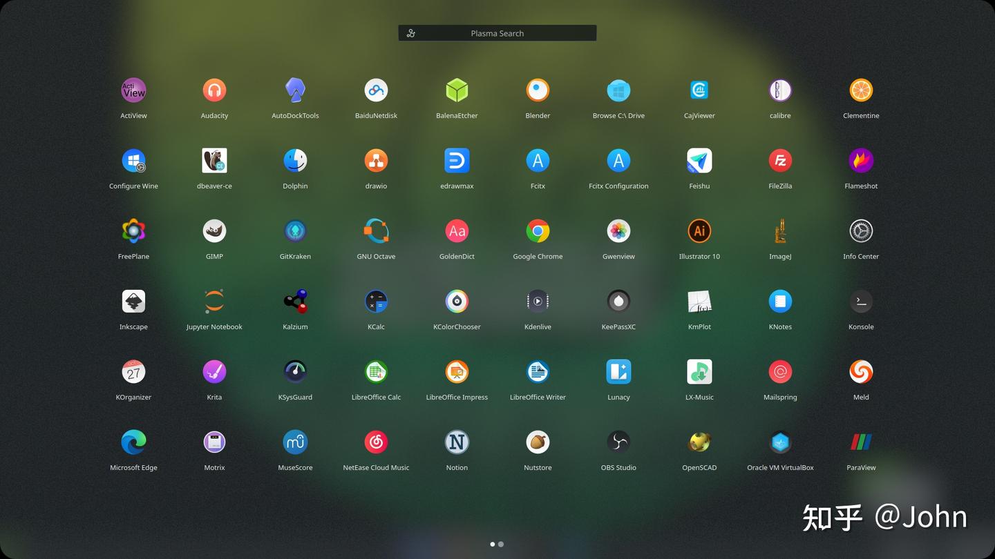 Linux 桌面分享 - openSUSE - KDE - 知乎