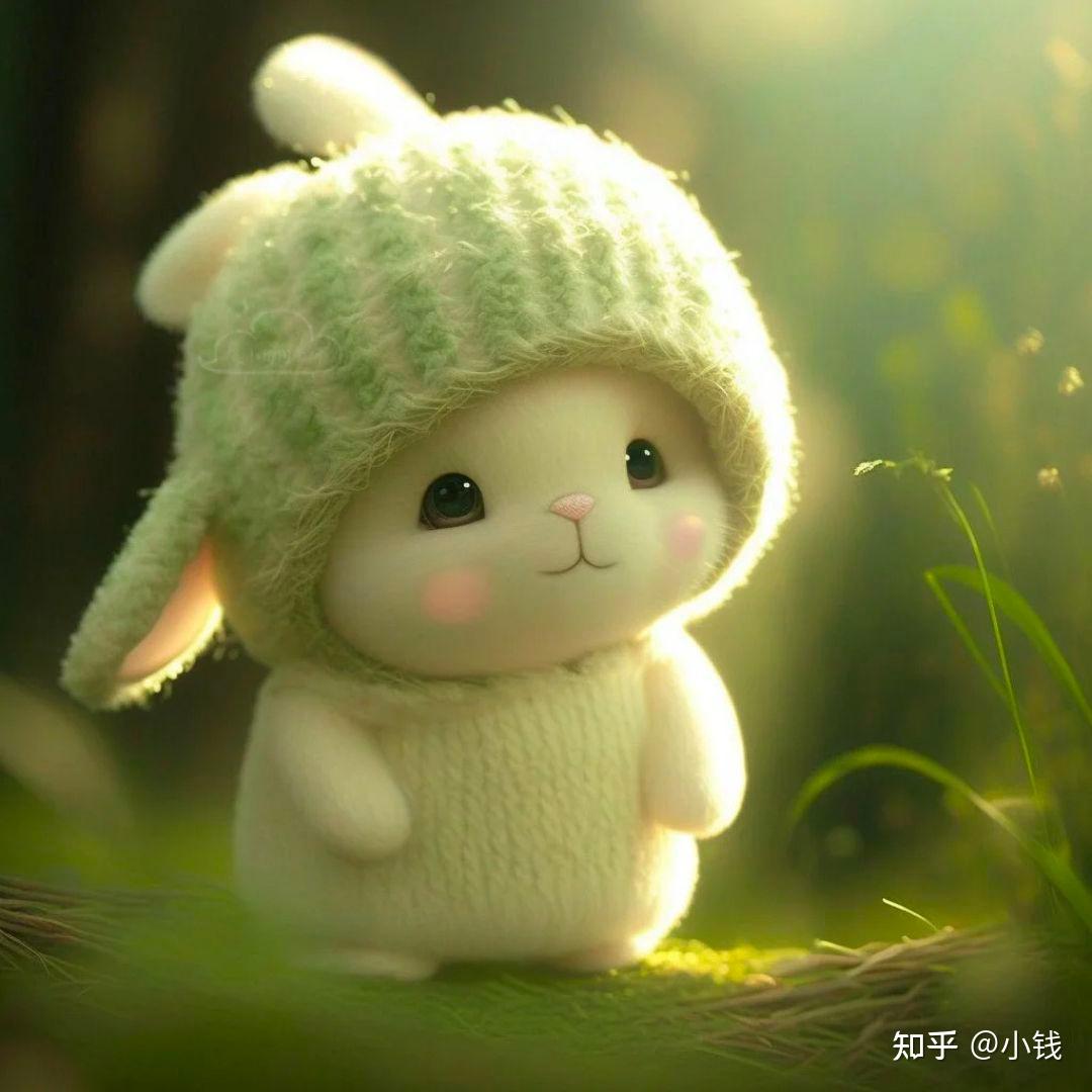 超可爱的兔子头像!(3)