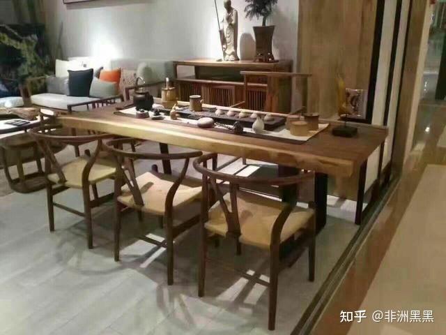 南美胡桃木实木大板茶桌为什么如此受欢迎？ - 知乎