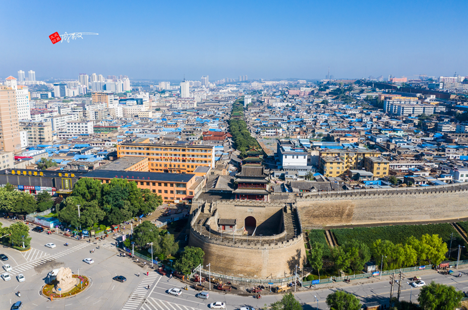 航拍榆林延绥镇36个军事营堡感受战争氛围熏陶阳刚之气