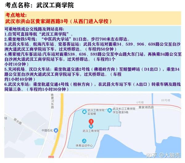 2022年湖北省考笔试考生注意事项(附武汉考点)