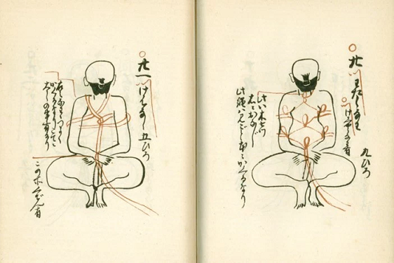 日式绳缚的起源捕绳术