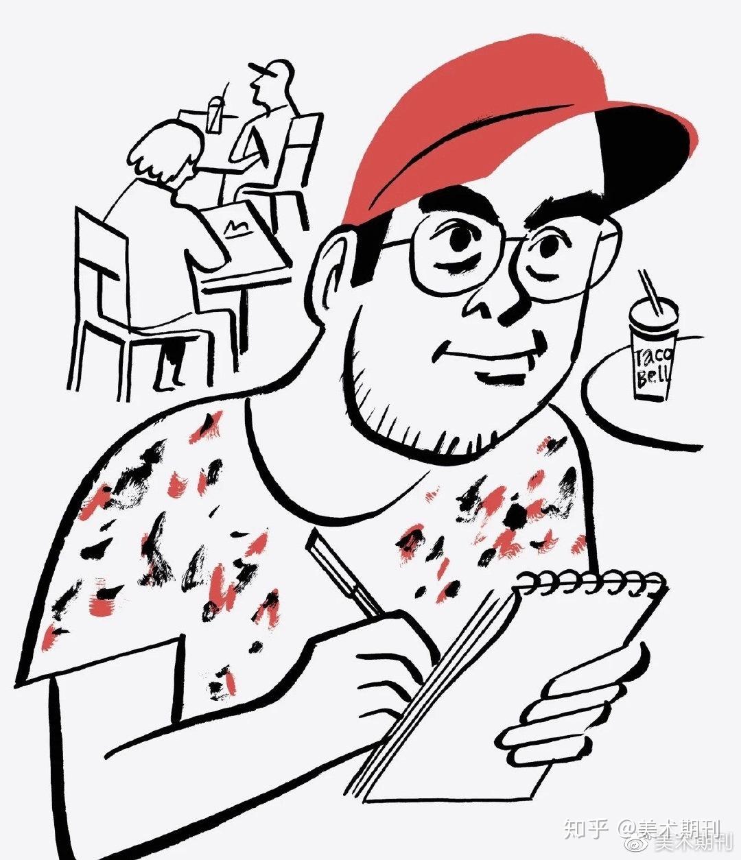 美术期刊谈漫画30000人速写jasonpolan要把纽约装进书里