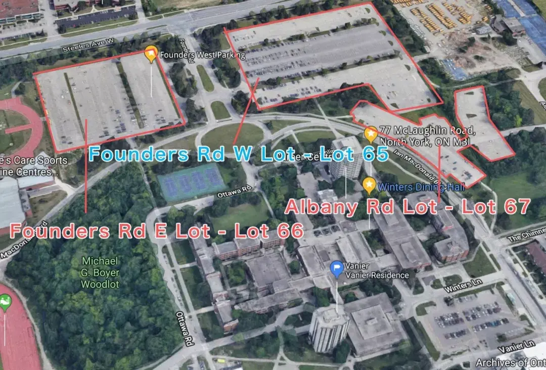 在加拿大约克大学如何抢停车许可parkingpermit