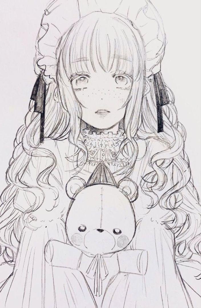 美少女 家庭 情侣 小孩孩童陪伴手绘插画