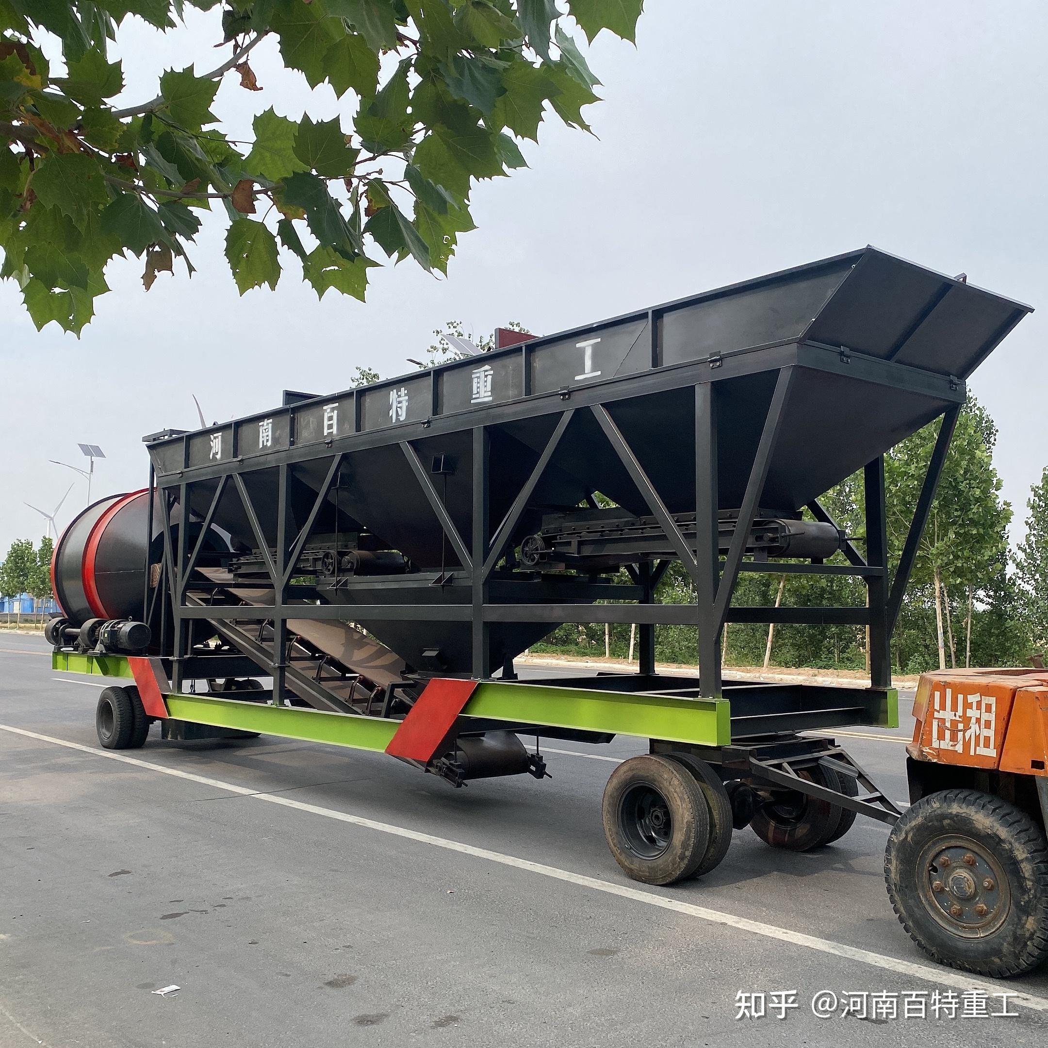 移动式滚筒搅拌站概括及移动式搅拌站说明 - 知乎
