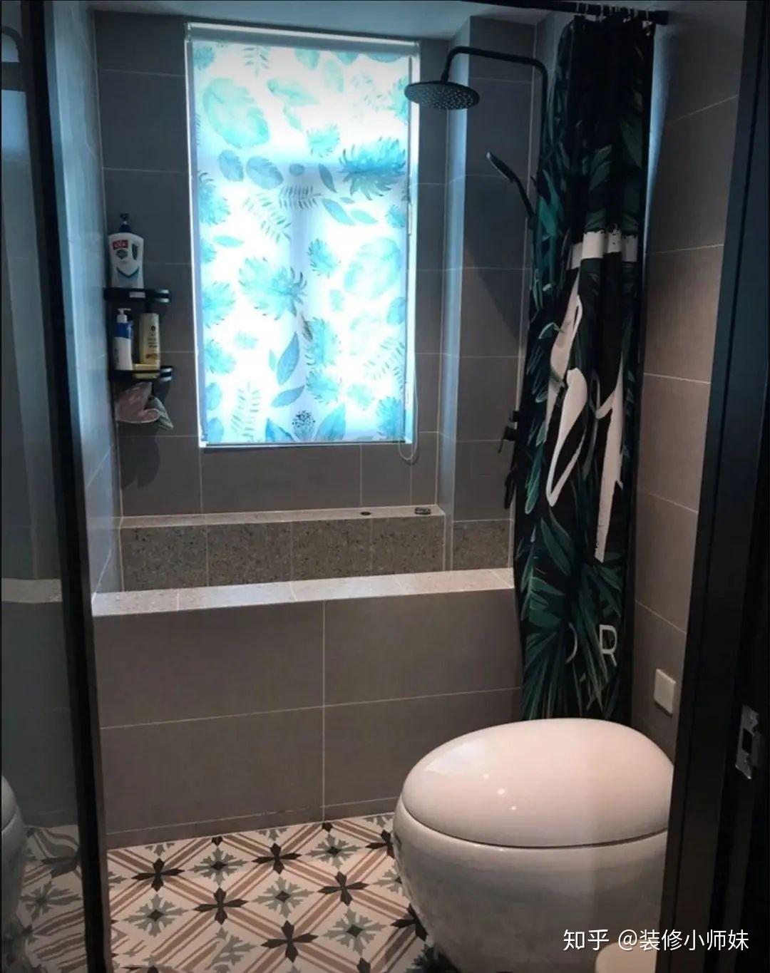 卫生间砖砌浴缸设计效果图片_装信通网效果图