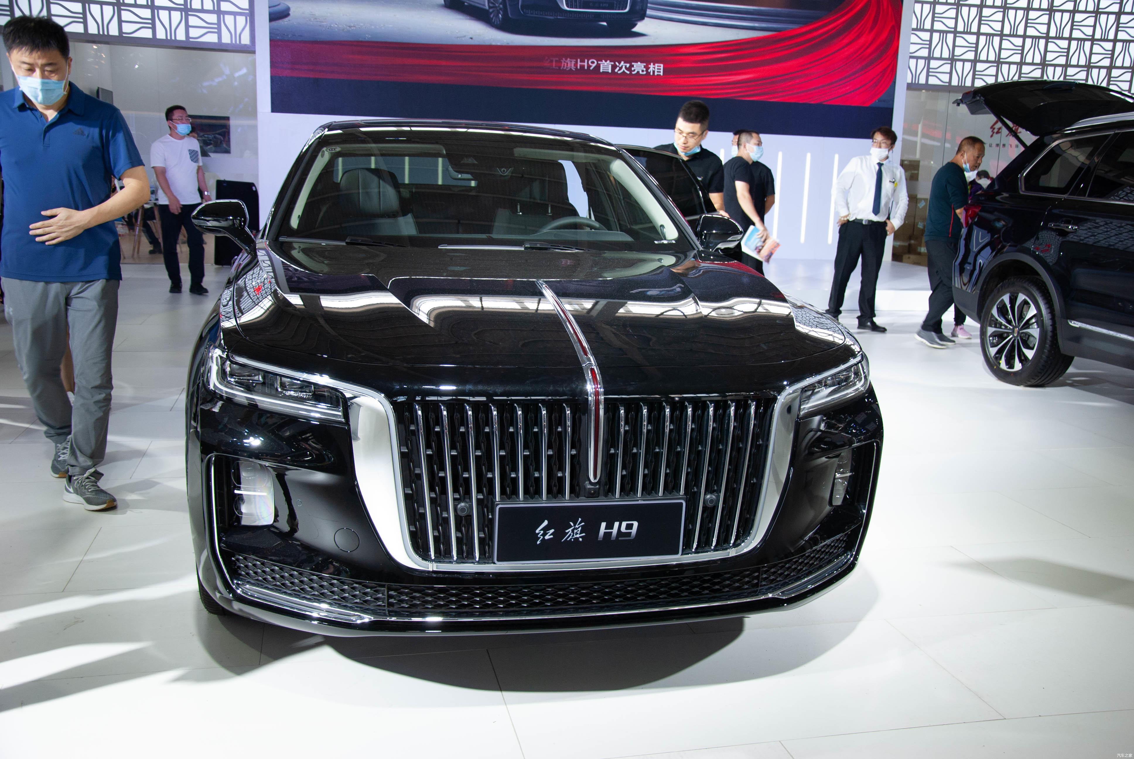 沈阳车展实拍红旗h9诠释高端大气上档次