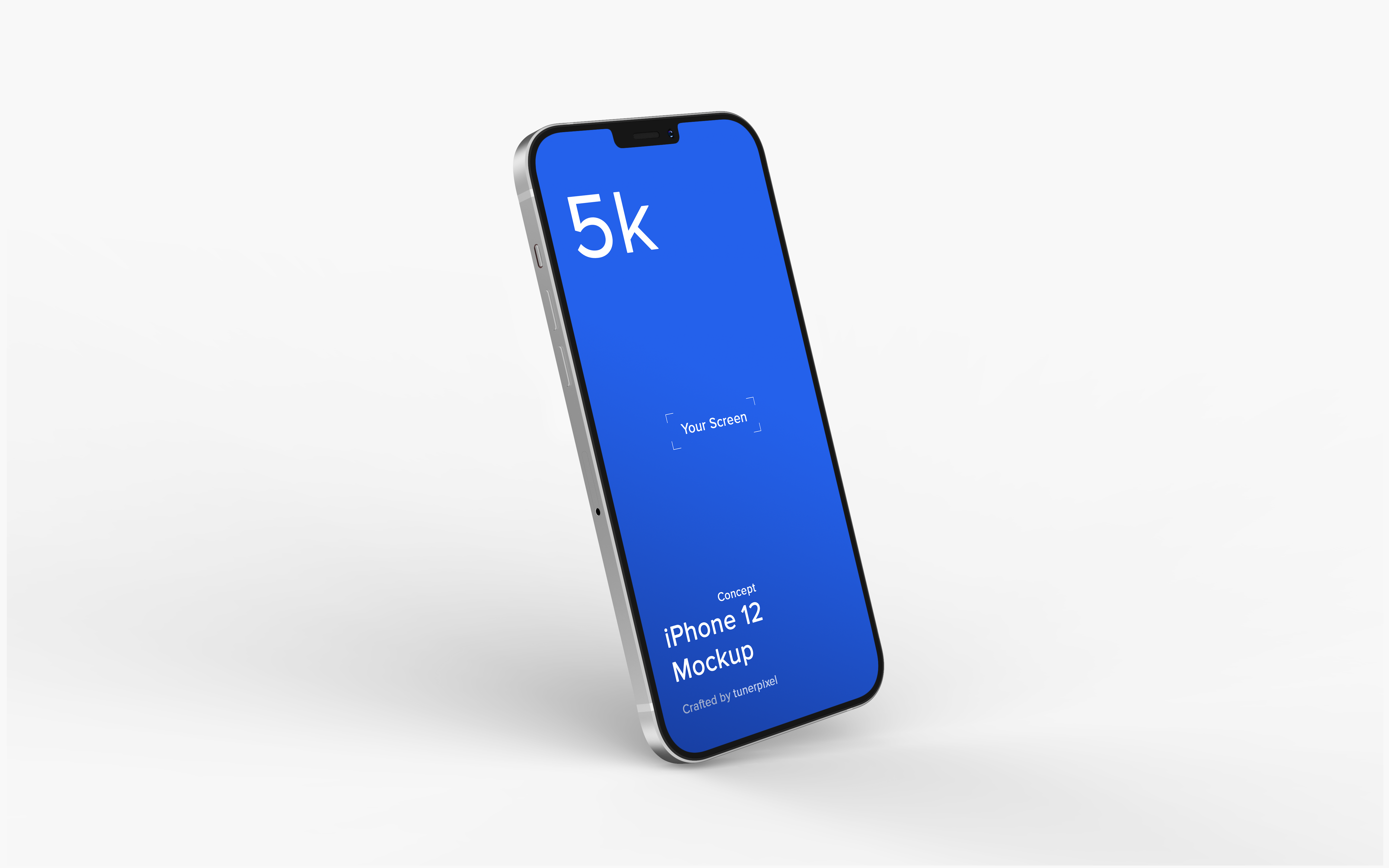 多视图iphone12手机ui界面设计app贴图样机素材展示效果模板