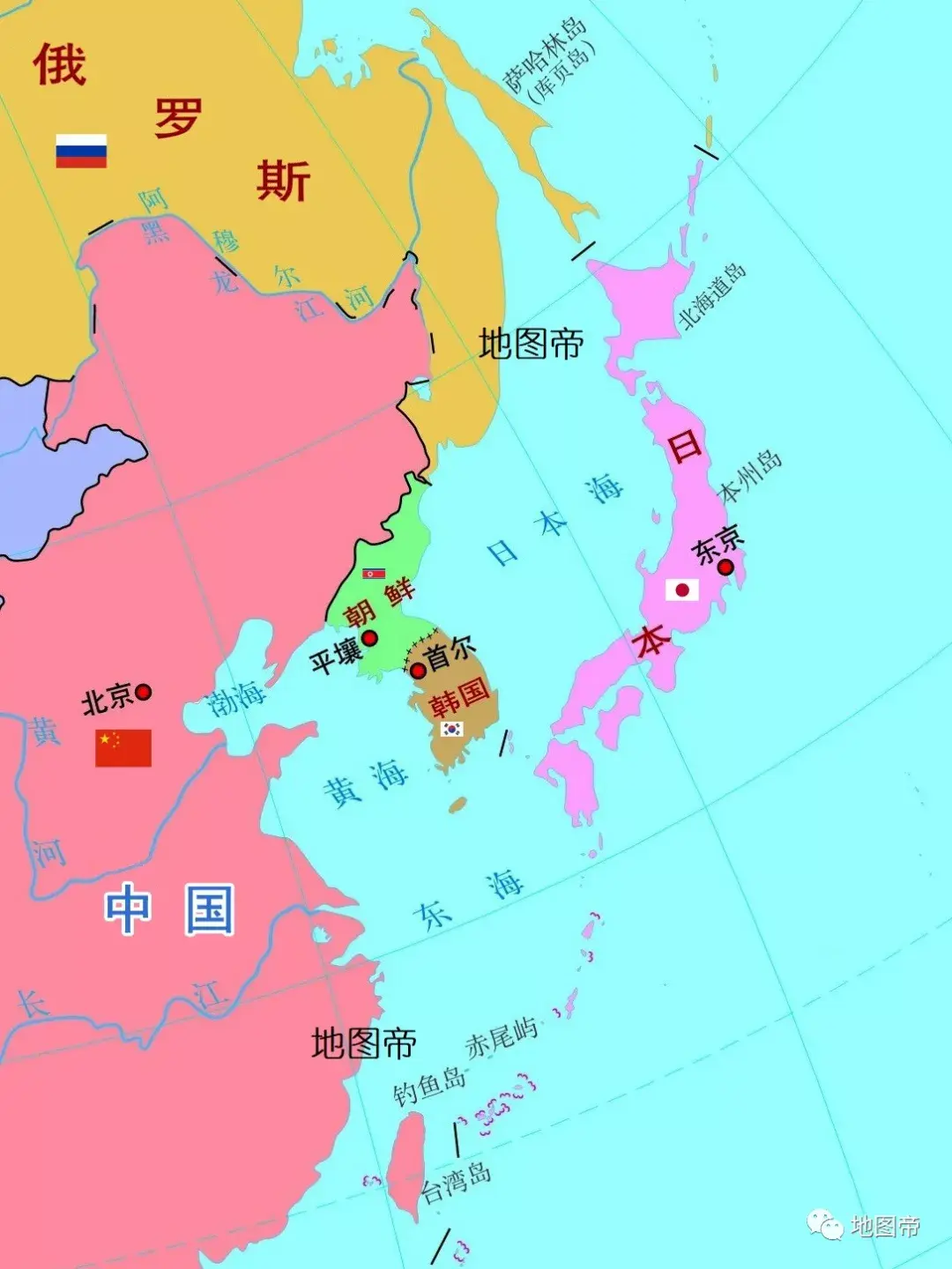 韩国地图中文版高清 - 韩国地图 - 地理教师网