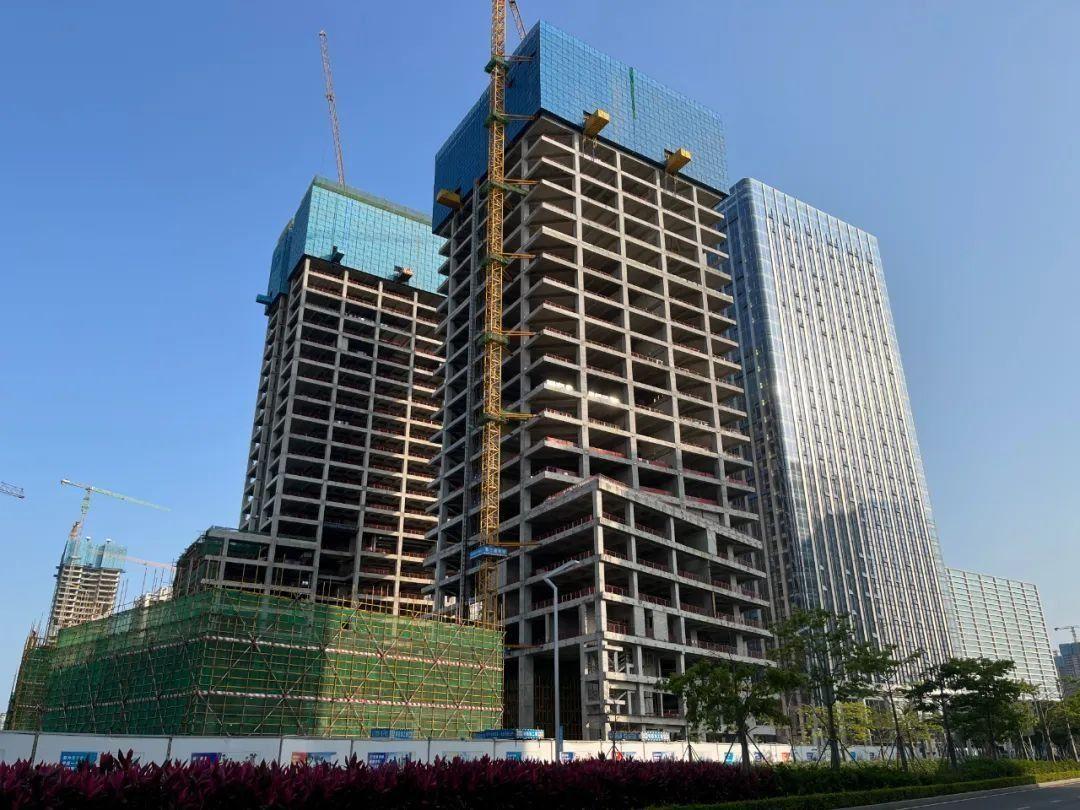 深圳前海新形象!信义科技大厦项目主塔楼主体结构全面封顶