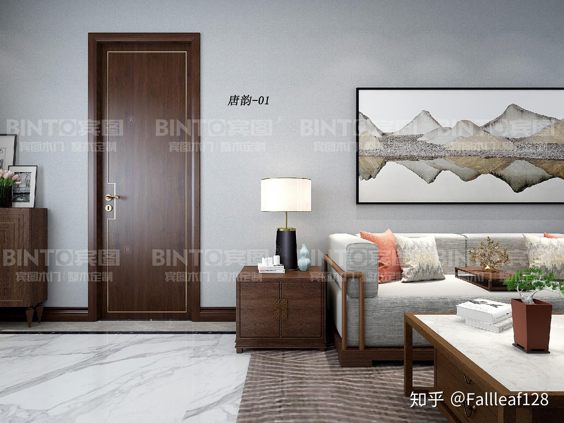 陕西宾图木门用两张图告诉你新中式有多美