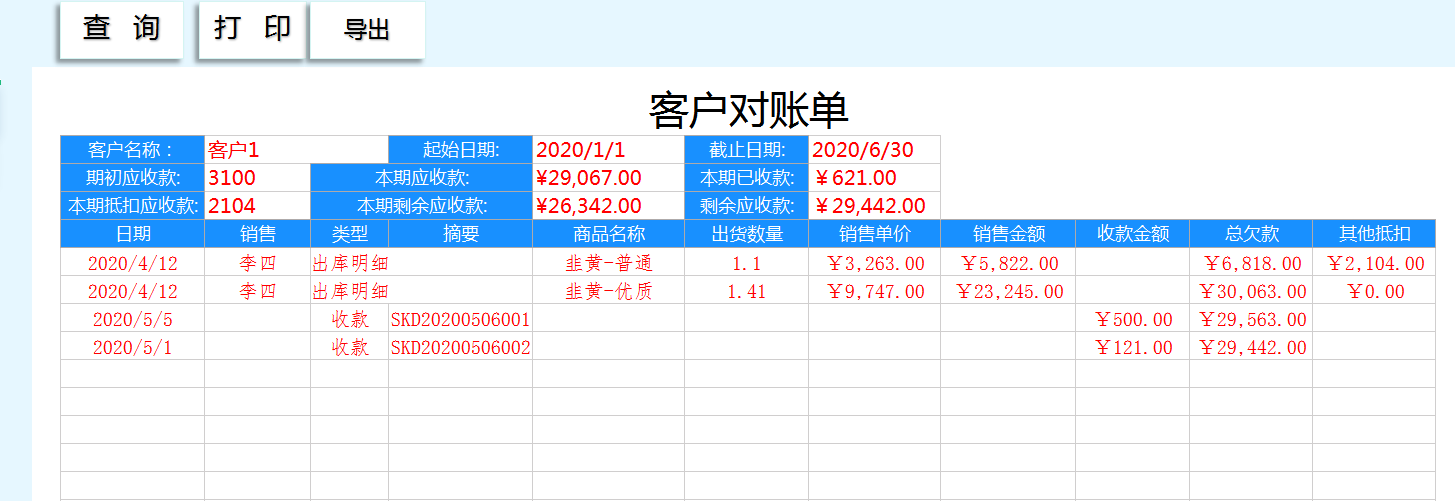 熬夜編制的excel進銷存管理系統全公式覆蓋操作簡單