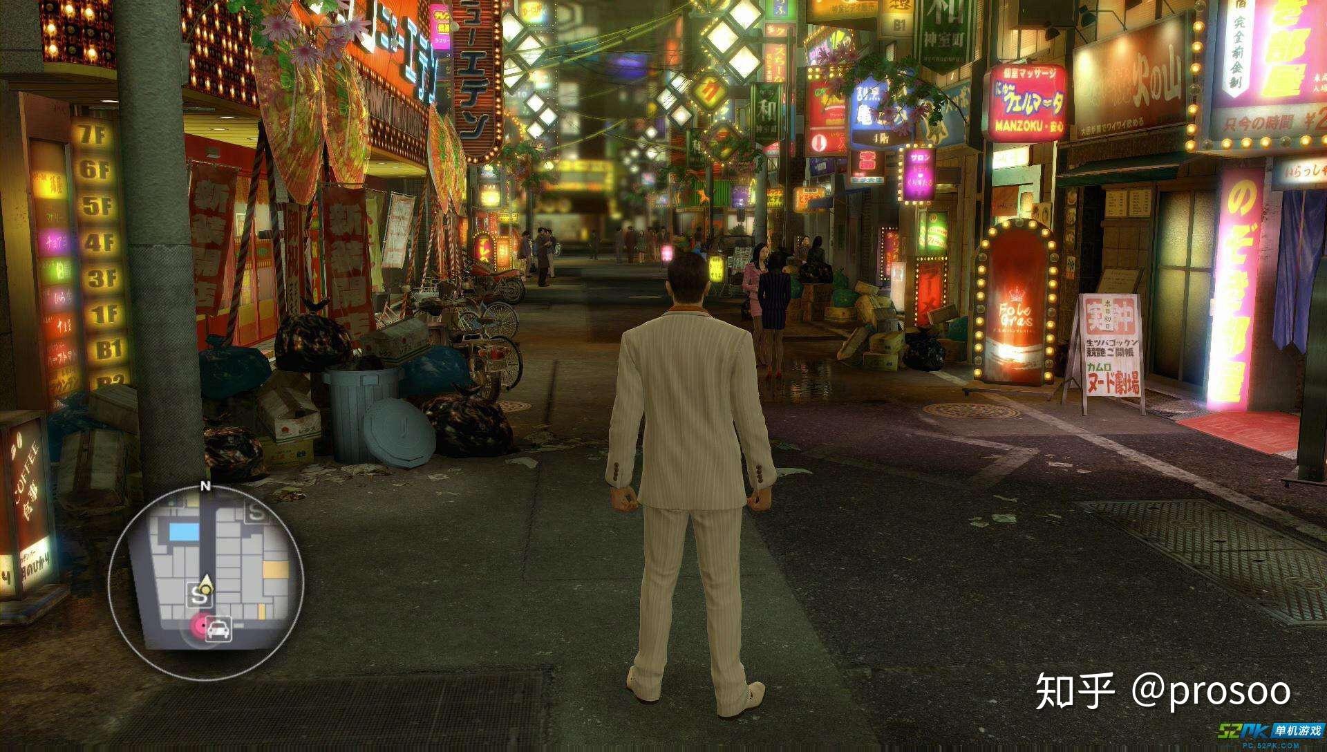 在体验了游戏前几章后我惊讶的发现:如龙0整个故事发生在神室町和苍天